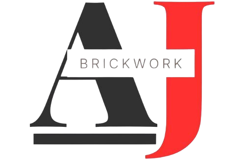 AJ Brickwork logo, bricklayers in Manchester